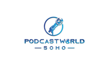 Podcast World SOHO logo